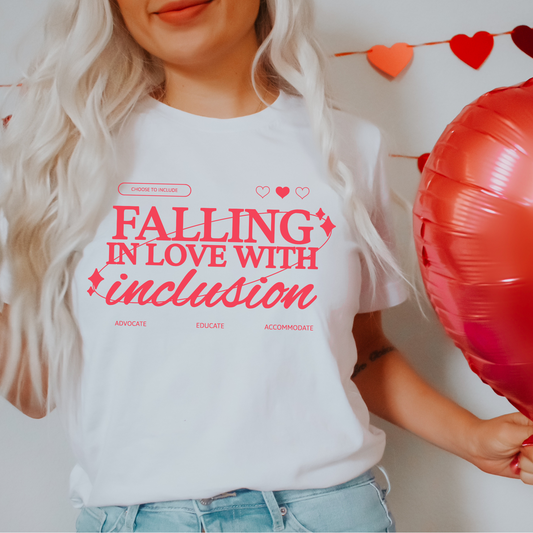 Falling in Love With Inclusion Jersey T-Shirt
