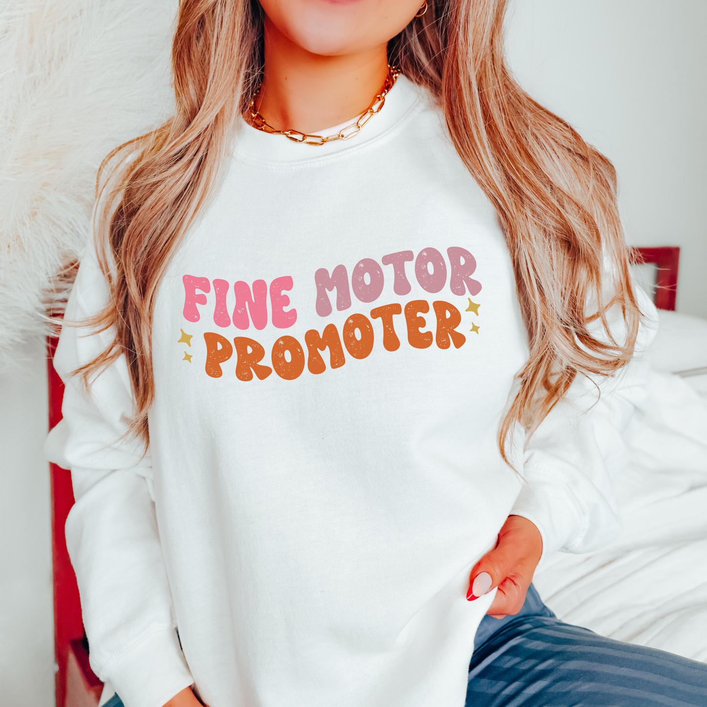 Fine Motor Promoter Crewneck Sweatshirt