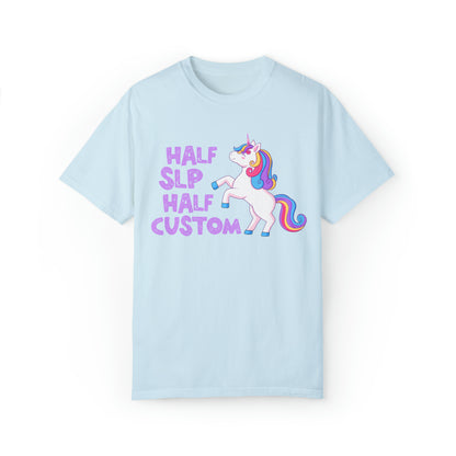 Custom Dual Certification Unicorn Comfort Colors T-Shirt