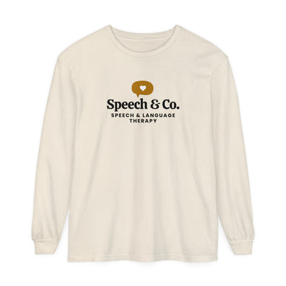Custom Logo Comfort Colors Long Sleeve T-Shirt