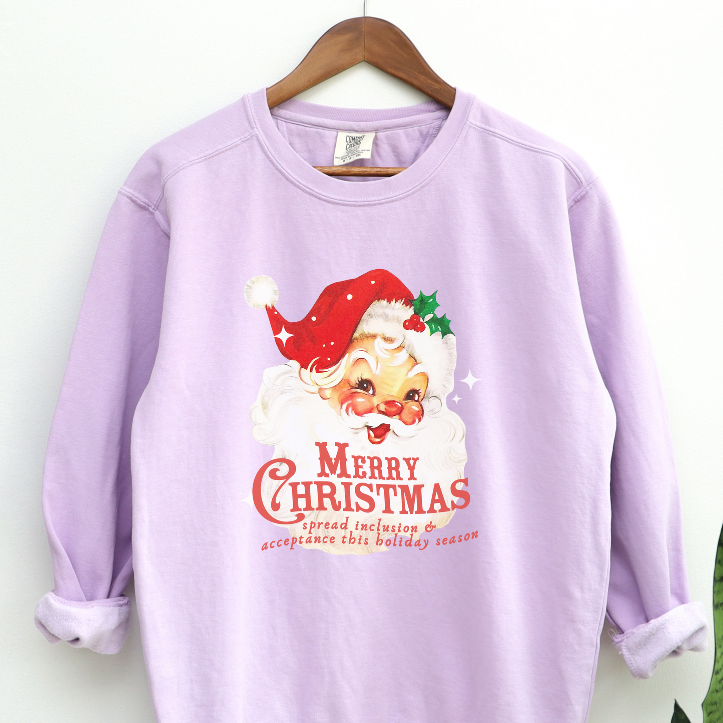 Spread Inclusion & Acceptance Holiday Comfort Colors Sweatshirt
