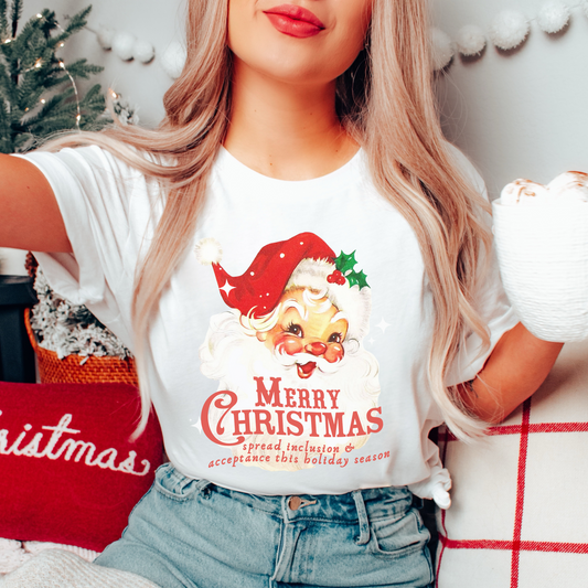 Spread Inclusion & Acceptance Holiday Jersey T-Shirt