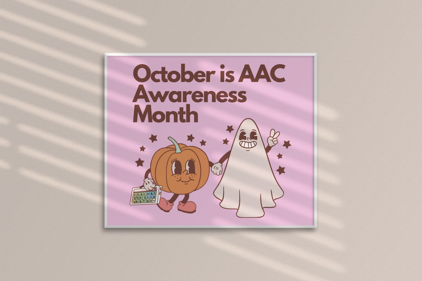 FREE AAC Awareness Month Poster and Bulletin Board Kit