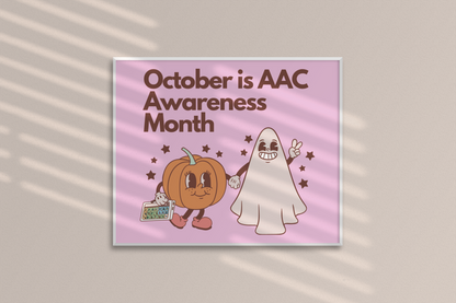 FREE AAC Awareness Month Poster and Bulletin Board Kit