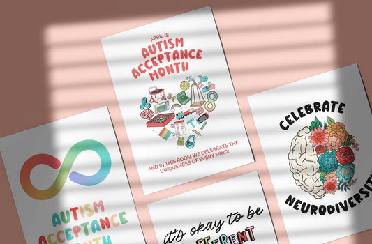 Autism Acceptance Digital Poster Set