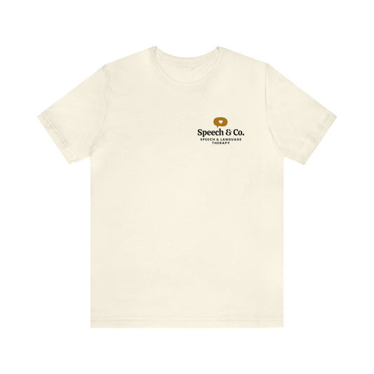 Custom Logo Jersey T-Shirt | Left Chest Print
