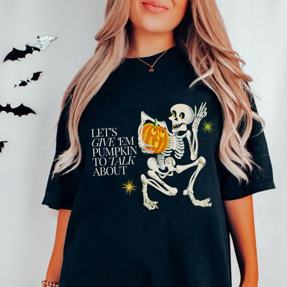 Pumpkin to Talk About Comfort Colors T-Shirt
