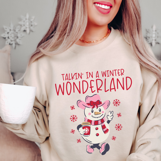 Talkin' in a Winter Wonderland Crewneck Sweatshirt