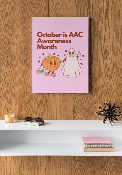 FREE AAC Awareness Month Poster and Bulletin Board Kit