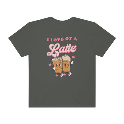I Love OT a Latte Comfort Colors T-Shirt