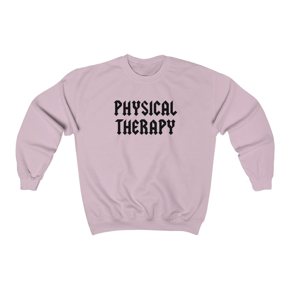 Physical Therapy Band Inspired Crewneck Sweatshirt