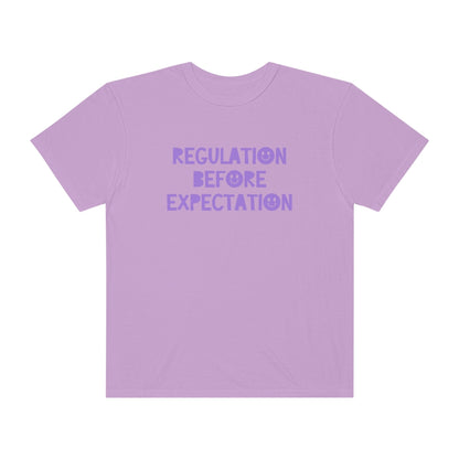 Regulation Before Expectation Tonal Comfort Colors T-Shirt