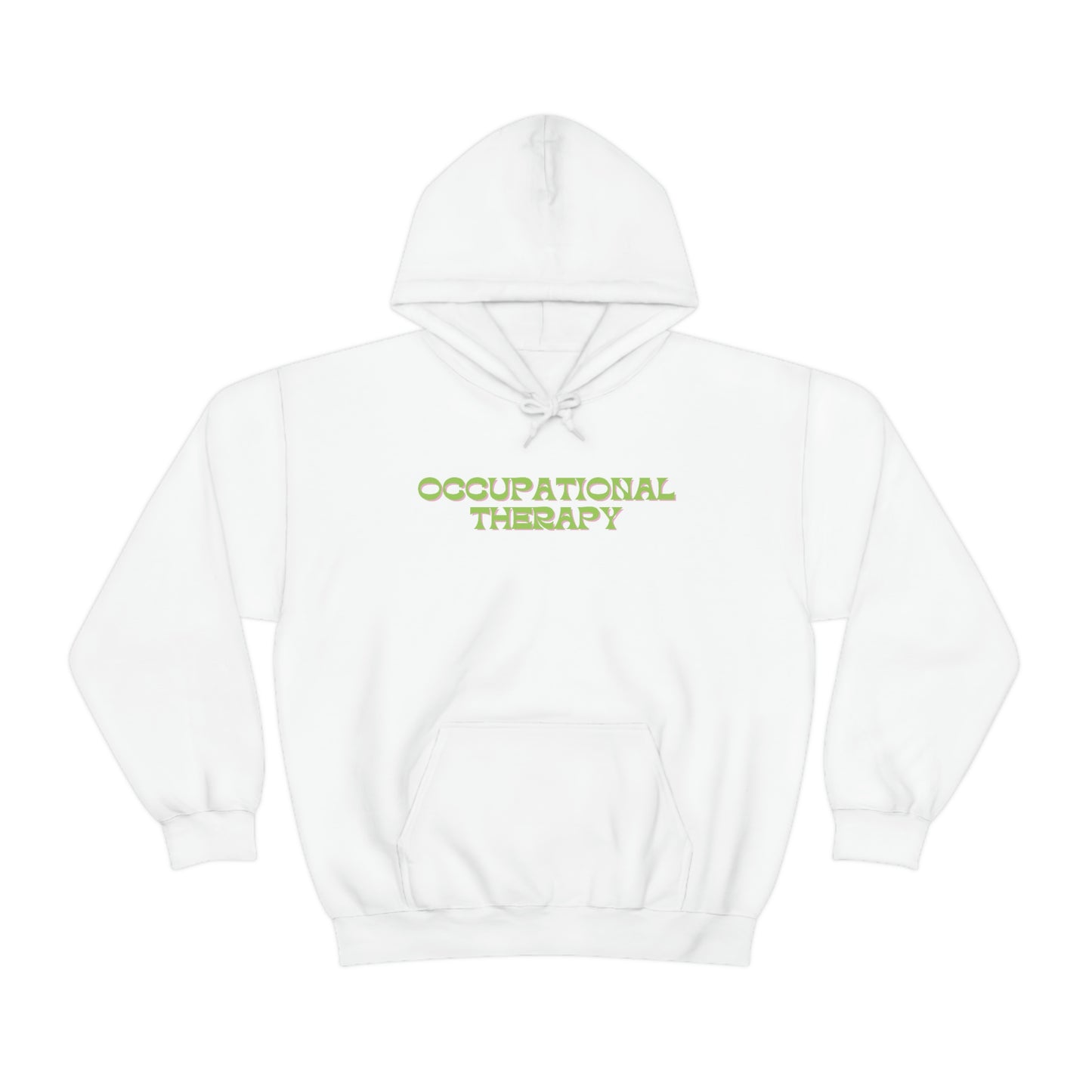 Occupational Therapy Bright Floral Hoodie | Front and Back Print