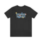 Physical Therapy Retro Flower Jersey T-Shirt