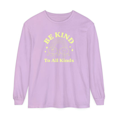 Be Kind to All Kinds Long Sleeve Comfort Colors T-Shirt