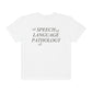 Speech Path Butterflies Comfort Colors T-Shirt | Front and Back Print