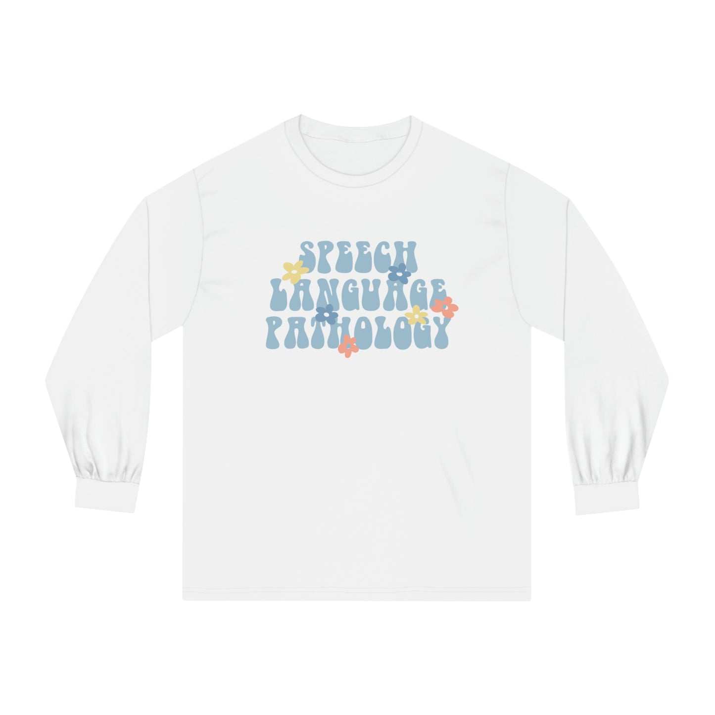 Speech-Language Pathology Retro Flower Long Sleeve T-Shirt