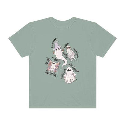 Ghost Friends Speech Scope Comfort Colors T-Shirt