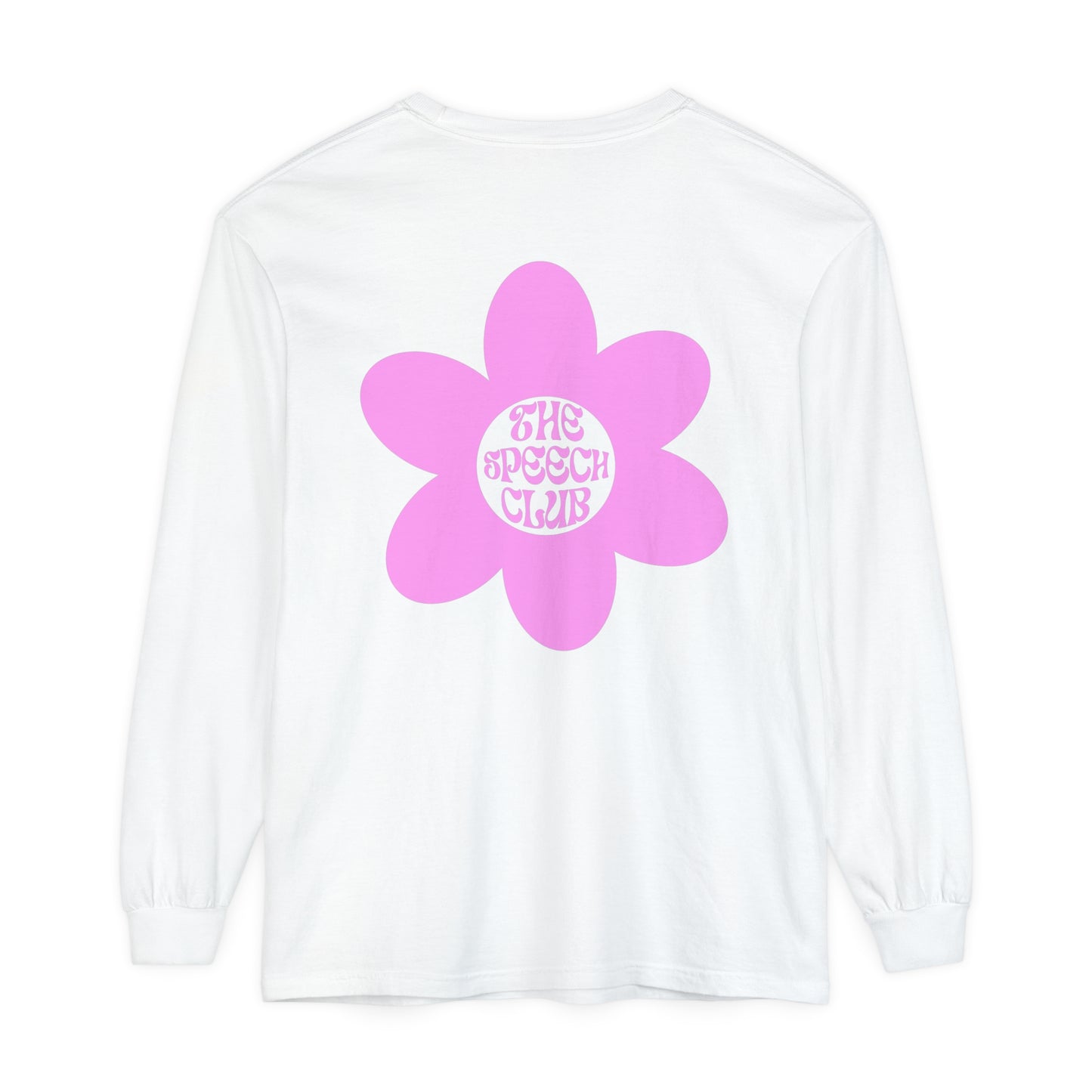 The Speech Club Long Sleeve Comfort Colors T-Shirt