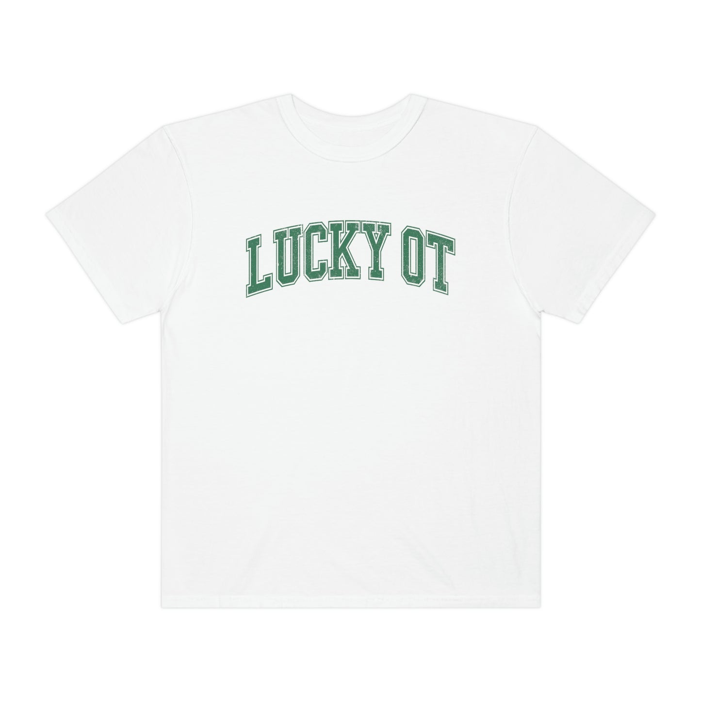 Lucky OT Distressed Comfort Colors T-Shirt