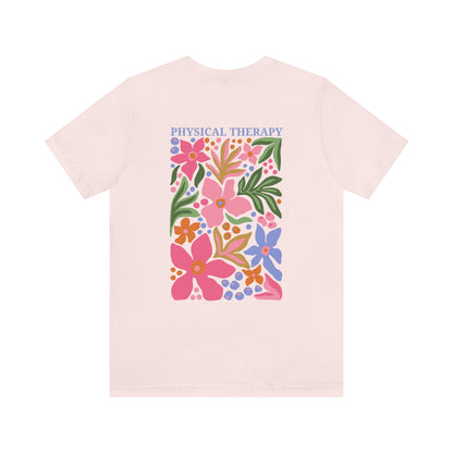 Physical Therapy Jersey T-Shirt | Front and Back Print