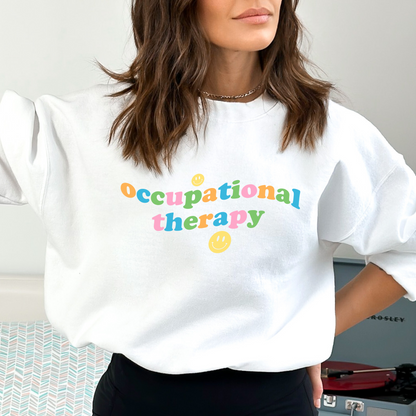 Occupational Therapy Wavy Crewneck Sweatshirt