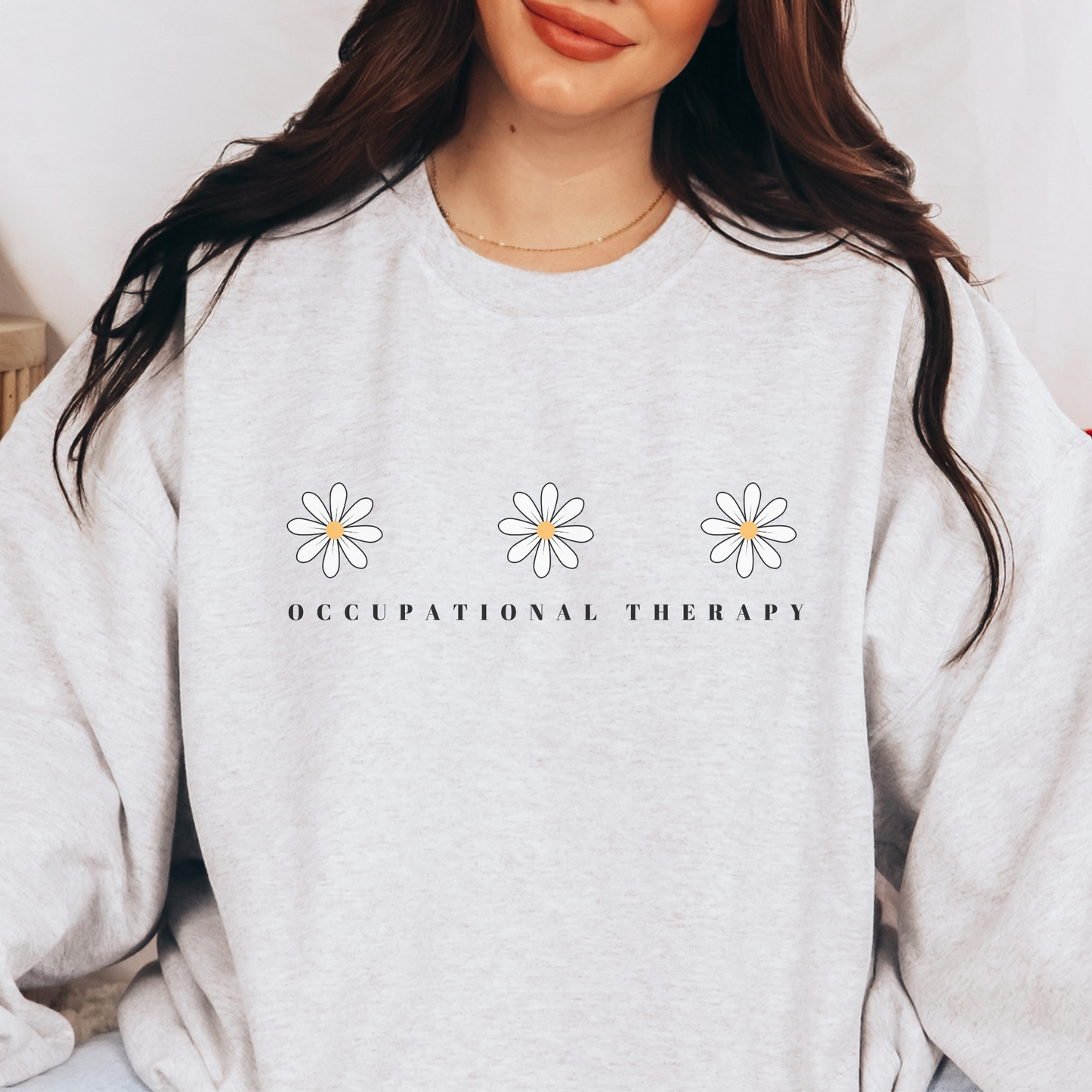 Daisy Occupational Therapy Crewneck Sweatshirt