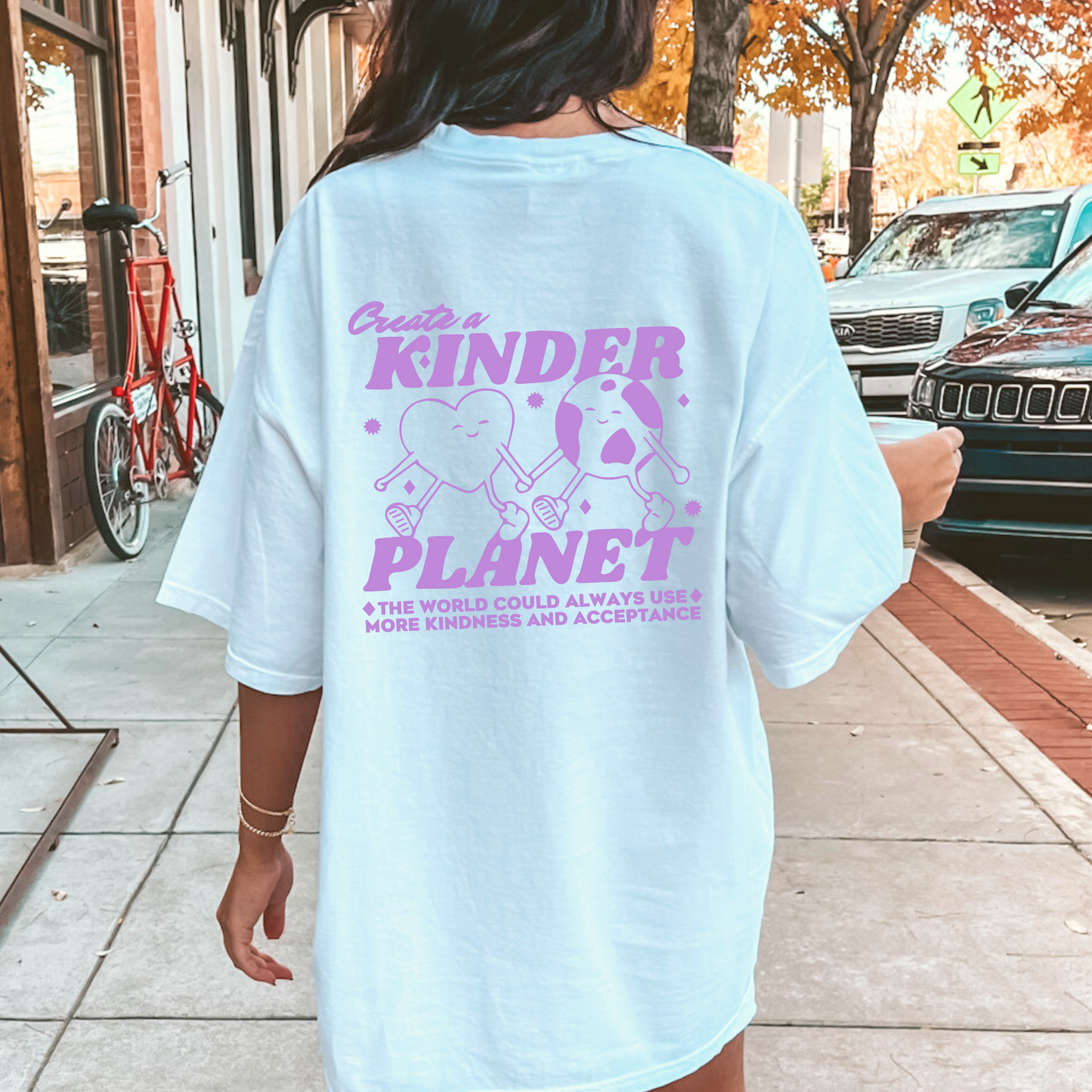 Kindness and Acceptance Ultra Cotton T-Shirt | Front and Back Print