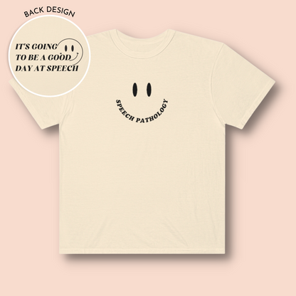 Speech Pathology Comfort Colors T-Shirt | Front and Back Print