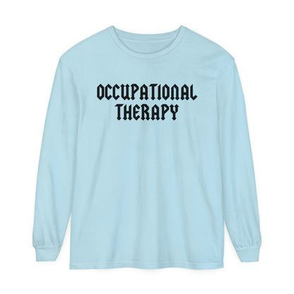 Occupational Therapy Band Inspired Long Sleeve Comfort Colors T-Shirt