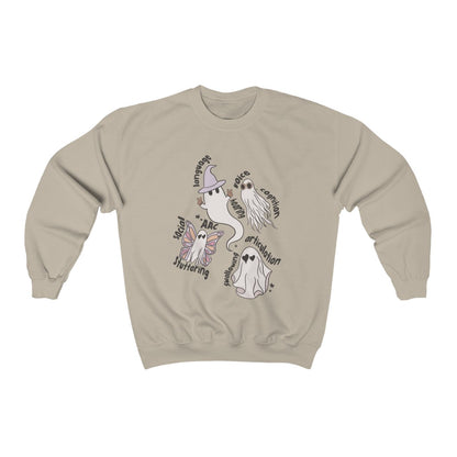 Ghost Friends Speech Scope Crewneck Sweatshirt