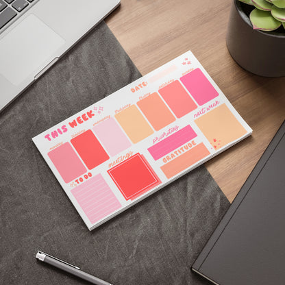 This Week Post-it® Note Pad 10 x 6