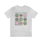 One Lucky Teacher Distressed Jersey T-Shirt
