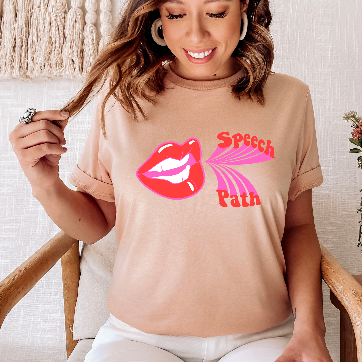 Speech Path Mouth Jersey T-Shirt