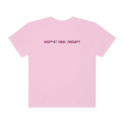 OT Retro Daisy Comfort Colors T-Shirt | Front and Back Print