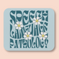 Speech Language Pathology Daisy Mouse Pad