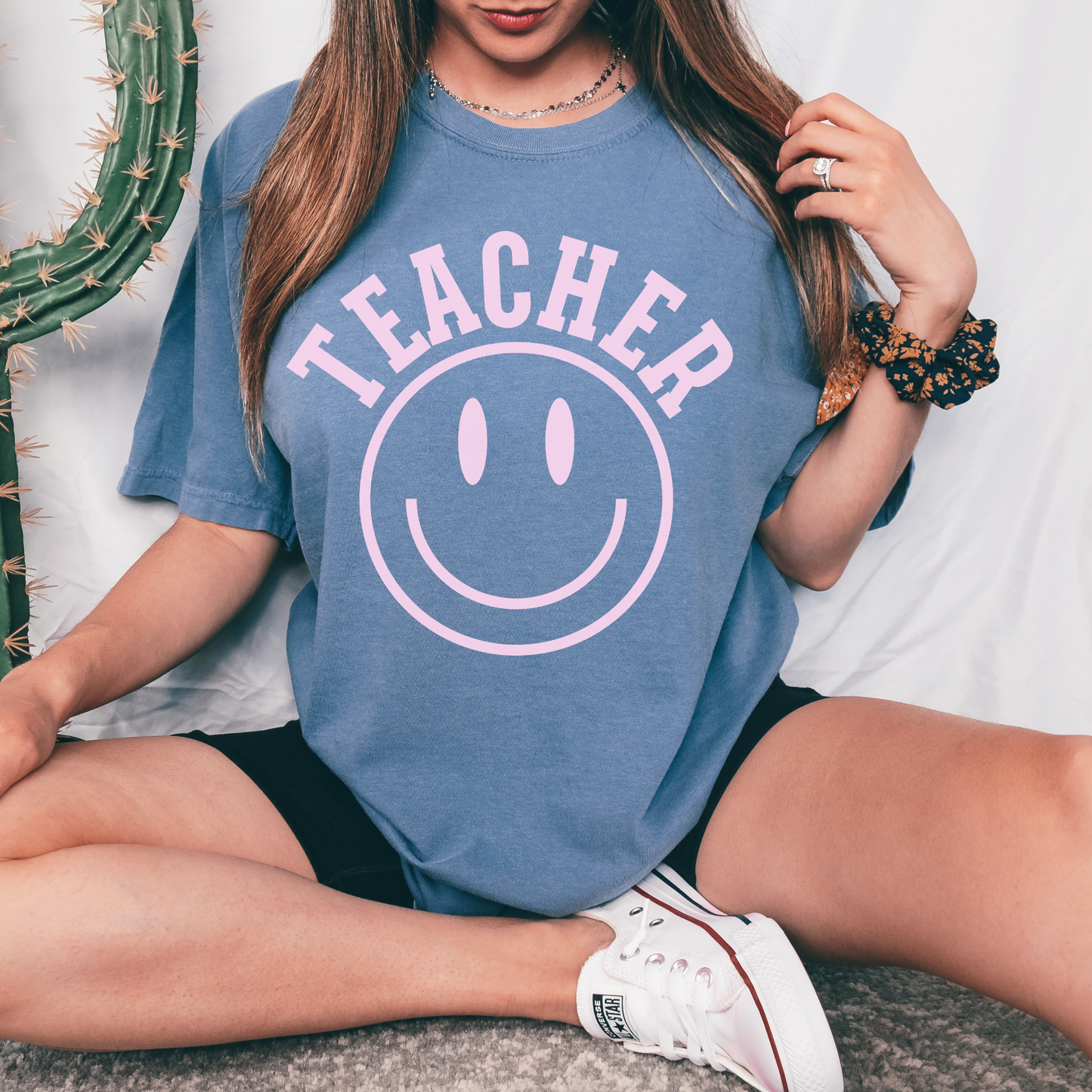 Teacher Pink Comfort Colors T-Shirt
