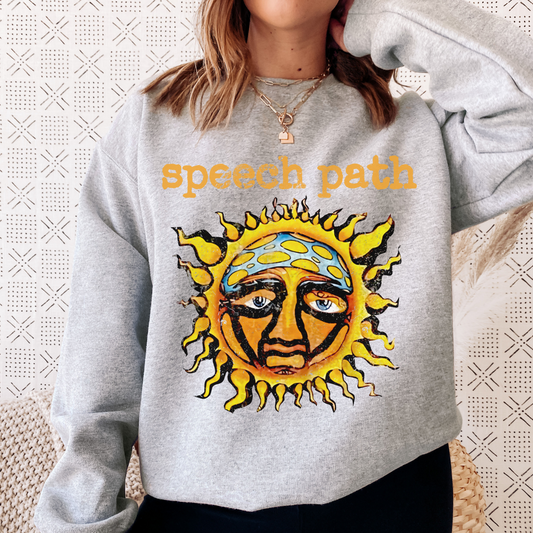 Rock Sun Crewneck Sweatshirt
