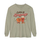 Lattes and Language Long Sleeve Comfort Colors T-Shirt