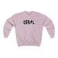 OTR/L Band Inspired Crewneck Sweatshirt