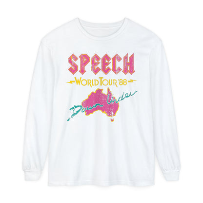 Speech World Tour Long Sleeve Comfort Colors T-Shirt