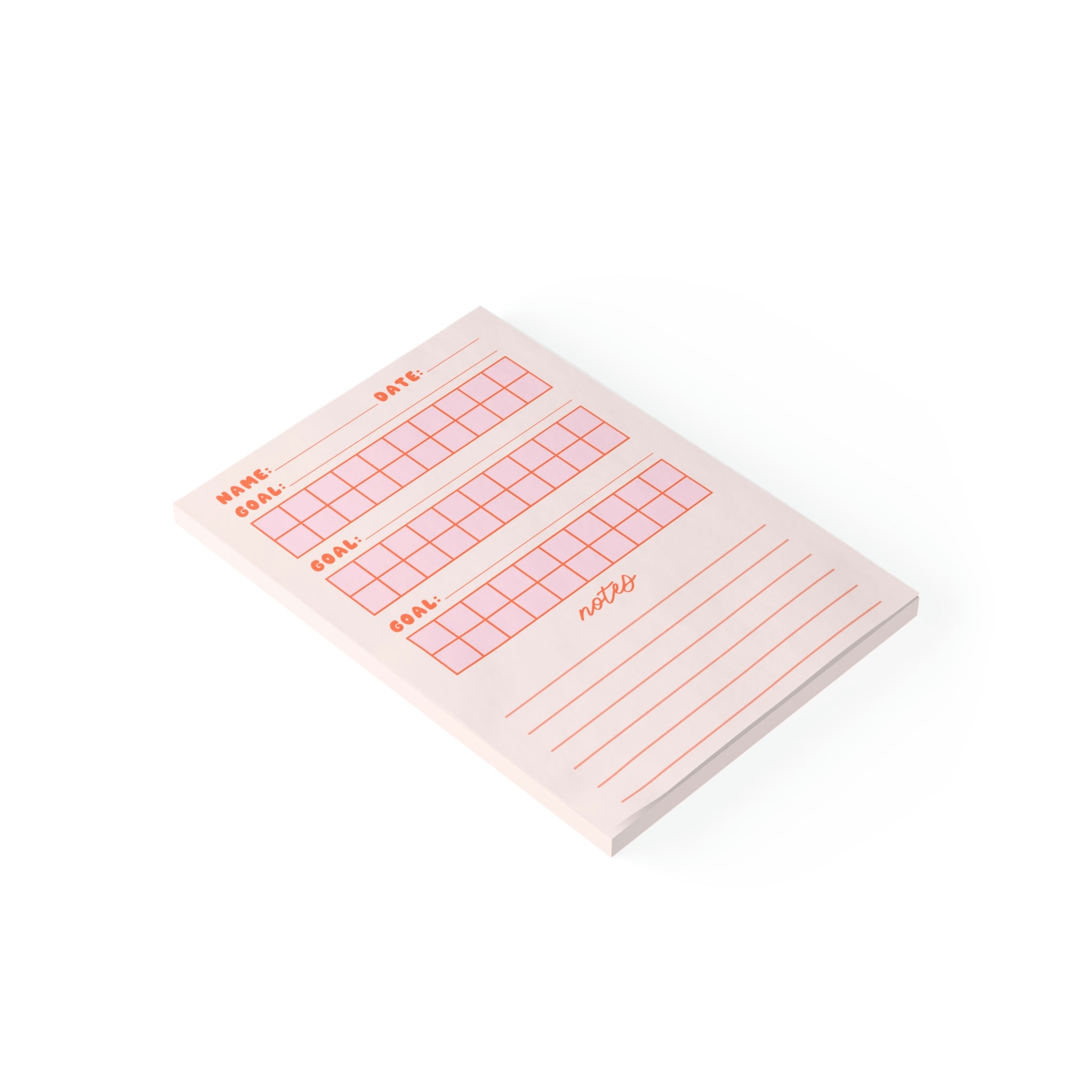 Multiple Post Note Multiple Goals Data Sheet Post-it® Note Pad 4 x 6 – EmilyBSpeech