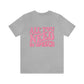 All You Need Is Speech Jersey T-Shirt | Front and Back Print