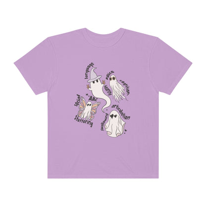 Ghost Friends Speech Scope Comfort Colors T-Shirt
