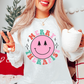 Merry Therapist Smile Crewneck Sweatshirt