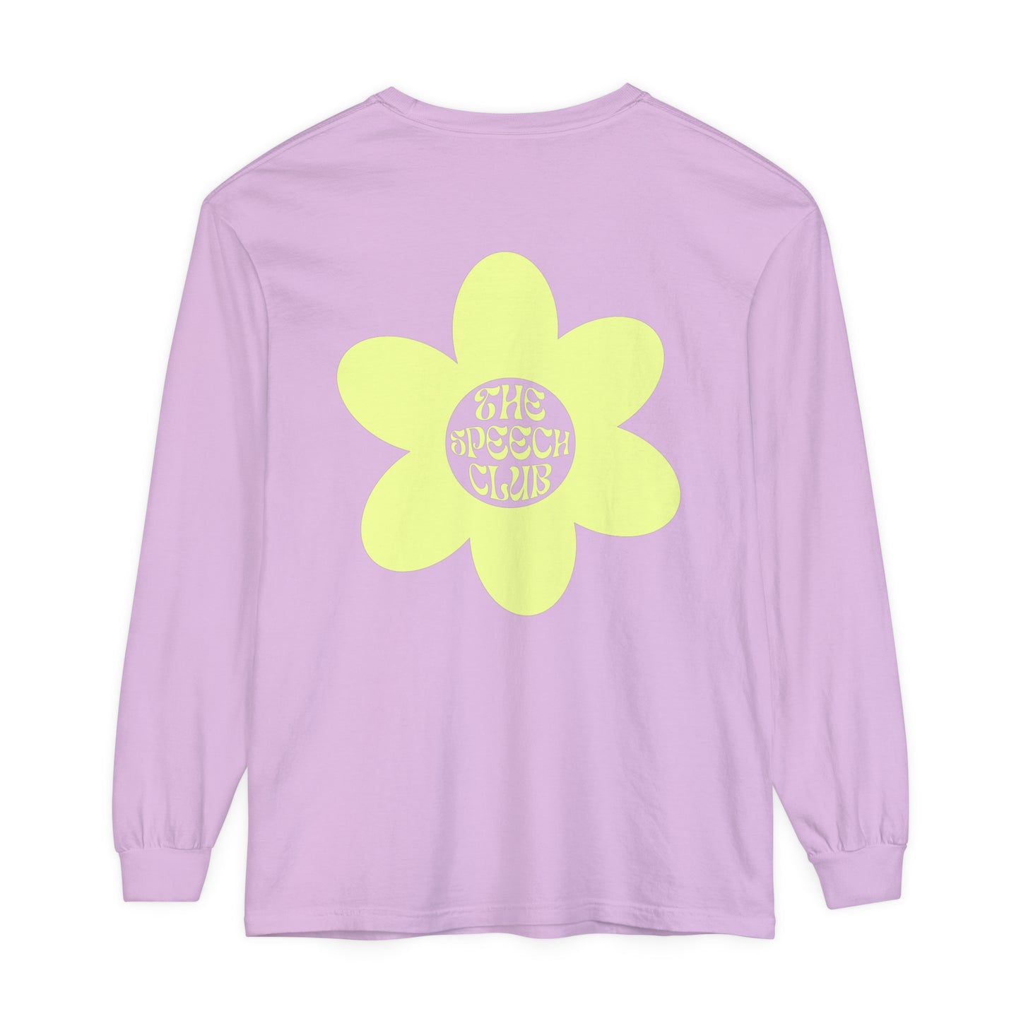 The Speech Club Long Sleeve Comfort Colors T-Shirt