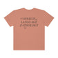 Speech Path Butterflies Comfort Colors T-Shirt | Front and Back Print