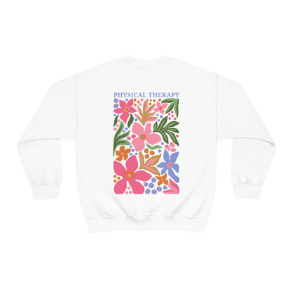 Physical Therapy Crewneck Sweatshirt | Front and Back Print