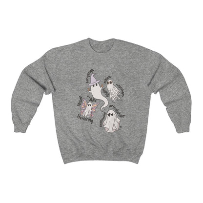 Ghost Friends Speech Scope Crewneck Sweatshirt