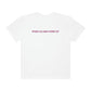 Speech Retro Daisy Comfort Colors T-Shirt | Front and Back Print